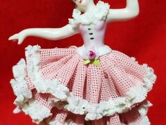 Balerina de epoca din portelan Volkstedt