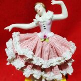 Balerina de epoca din portelan Volkstedt